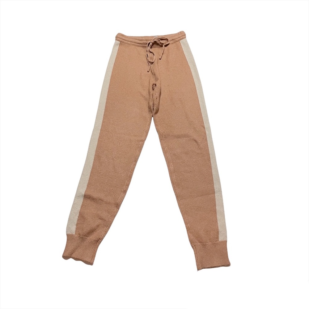 Fuzzy High Waist High Rise Jogger Sweatpants Saturday Sunday Anthropologie Small - Picture 2 of 6